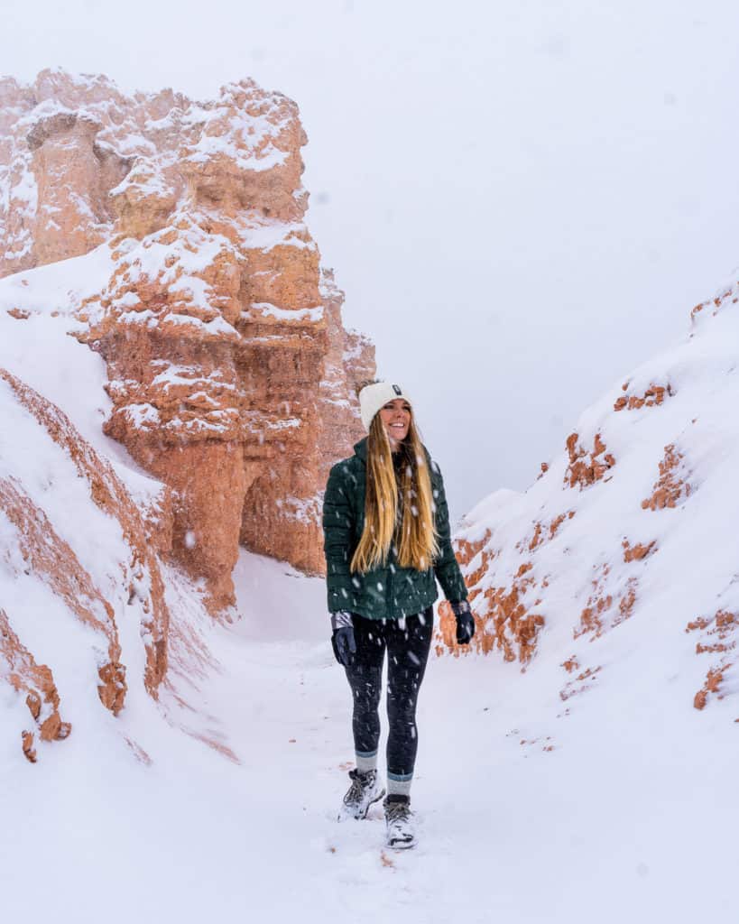 Bryce Canyon National Park Winter Hikes.