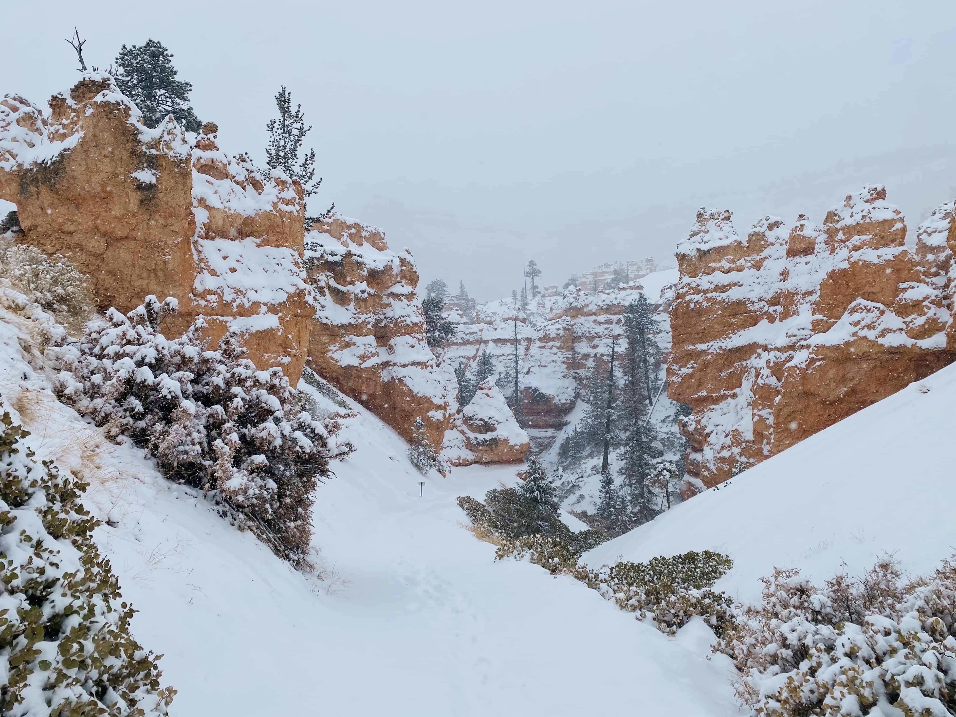 Bryce Canyon Winter Hikes