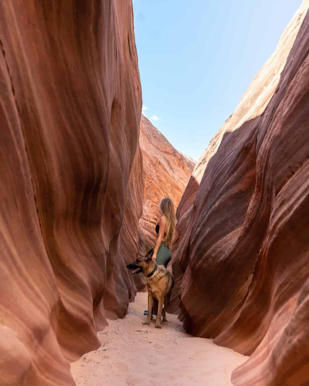 Big Horn Canyon, Escalante Dog Friendly Slot Canyon Karabou Adventures